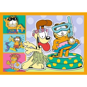 PUZZLE 4IN1 LUI GARFIELD II PLACE LASAGNA - Img 5