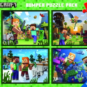 PUZZLE MINECRAFT 4IN1 - Img 7