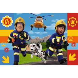 PUZZLE TREFL 100 POMPIERUL SAM MEREU DE AJUTOR - Img 2
