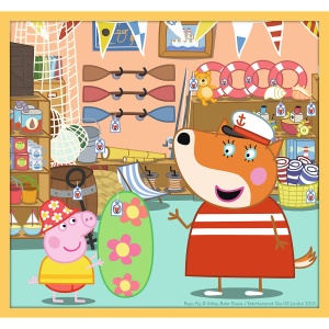 PUZZLE TREFL 10IN1 INTALNESTE-O PE PEPPA PIG - Img 8