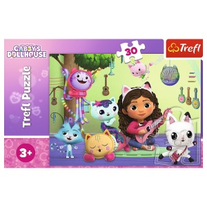 PUZZLE TREFL 30 GABBYS DOLLHOUSE CASA LUI GABBY - Img 3