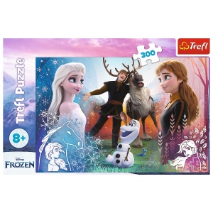 PUZZLE TREFL 300 DISNEY FROZEN 2 MAGIA - Img 3