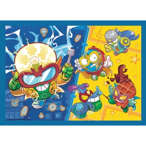 PUZZLE TREFL 4IN1 SUPER THINGS SUPER ACTIUNEA - Img 4