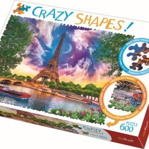 PUZZLE TREFL 600 CU PIESE CIUDATE - CER DE POVESTE LA PARIS