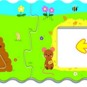 PUZZLE TREFL BABY CLASIC SORTEAZA FORMELE 12 PIESE - Img 4