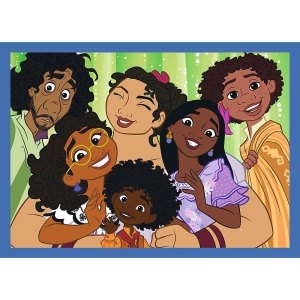 PUZZLE TREFL DISNEY 4IN1 MINUNATA LUME DISNEY - Img 3