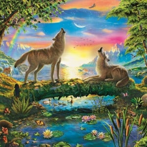 Puzzle Trefl, Lupi in natura, 500 piese - Img 2
