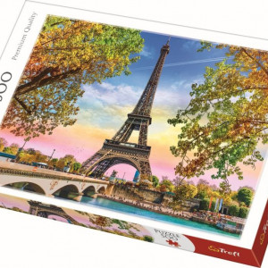 Puzzle Trefl, Romanticul Paris, 500 piese