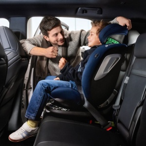 SCAUN AUTO KINDERKRAFT I-GROW 2 I-SIZE 40-150 CM, BLACK - Img 5