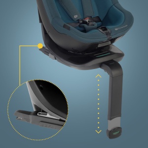 SCAUN AUTO KINDERKRAFT I-GUARD PRO I-SIZE 61-105 CM, GRAPHITE BLACK - Img 6