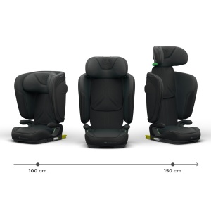 SCAUN AUTO KINDERKRAFT UNITY2 100-150 CM, BLACK - Img 5