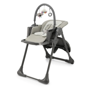 Kinderkraft Tummie scaun pliabil pentru masă, design compact și modern