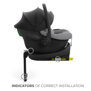 SCOICA AUTO KINDERKRAFT I-LITE CU BAZA ENDURA SAFE FX GREY - Img 8