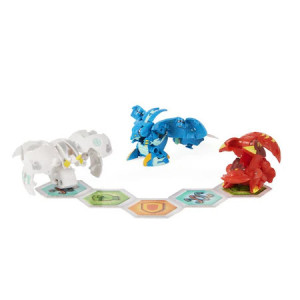 Set 3 Figurine Bakugan Evolutions Starter Pack Sairus Ultra, Colossus si Sectanoid - Img 2