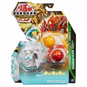 Set 3 Figurine Bakugan Legends Starter Pack - Sairus Ultra, Auxillataur si Cycloid