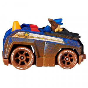 Set 3 Figurine cu Vehicul Paw Patrol True Metal 1:55 - Chase, Marshall si Skye - Img 3