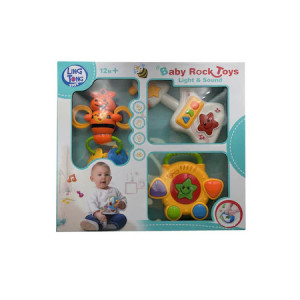 Set 3 zornaitori pentru bebelusi cu lumini si sunete - Img 2