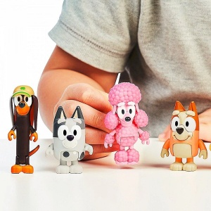 SET 4 FIGURINE BLUEY - Img 5