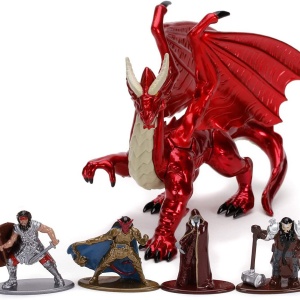 SET 5 NANO FIGURINE DIN METAL DUNGEONS DRAGONS 4 CM - Img 2