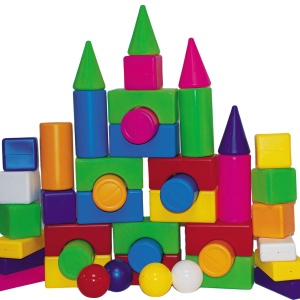 SET CONSTRUCTOR BLOCURI MULTICOLORE 2 - Img 2