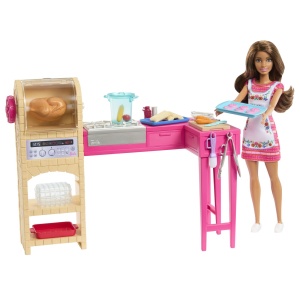 Set de Joaca Barbie Estate, Bucatarie cu Papusa Teresa si Accesorii Tematice - Img 4