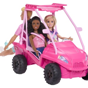 Set de Joaca Barbie Estate, Detectivi pe Plaja cu Masinuta Buggy si Accesorii - Img 10