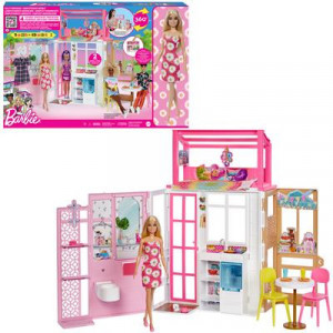 Set de Joaca, Casuta Barbie cu Papusa si Accesorii - Img 2