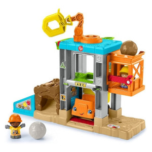 Set de joaca Fisher-Price Little People - Santierul de constructii - Img 8