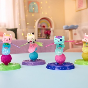 Set de joaca Gabbys Dollhouse Fairylandia, figurine si accesorii, multicolor, 29.21x25.72x8.57cm - Img 9