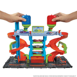 Set de joaca Hot Wheels - Mega spalatoria - Img 3