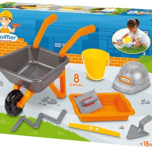 Set de santier Ecoiffier Abrick, multicolor, 49x36x16cm
