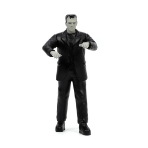 SET MASINUTA 1957 CHEVY SUBURBAN SI FIGURINA FRANKENSTEIN - Img 7