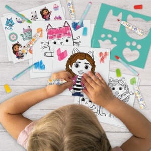 SET PENTRU DESEN IN RUCSAC GABBYS DOLLHOUSE - Img 3