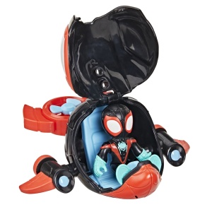 SPIDEY SI PRIETENII LUI UIMITORI MARVEL SET FIGURINA 7.6CM SI SUBMARINUL DELFIN - Img 8