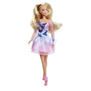 STEFFI LOVE SET PAPUSA STEFFI FLUTURE CU ACCESORII 29CM - Img 4
