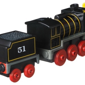 THOMAS LOCOMOTIVA CU VAGON PUSH ALONG HIRO - Img 6