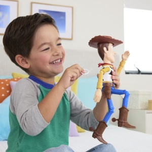 TOY STORY 5 FIGURINA WOODY ARTICULATA CU SUNETE 30CM - Img 7