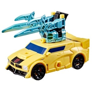 TRANSFORMERS CYBERWORLD ROBOT BUMBLEBEE BLINDAT TRANSFORMABIL - Img 10
