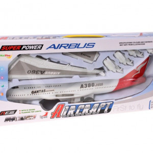 Avion de jucarie, cu efecte sonore si lumini, 42 cm - Img 3