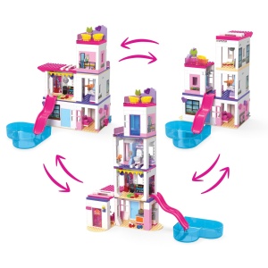 BARBIE MEGA BLOKS SET DE JOACA DREAMHOUSE BARBIE COLOR REVEAL - Img 2