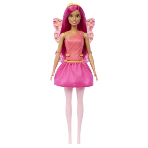 BARBIE PAPUSA BARBIE ZANA CU PAR SI TINUTA ROZ