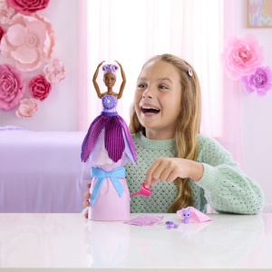 BARBIE PETAL POP SET PAPUSA BARBIE MARGARETA MOV SI ACCESORII - Img 4