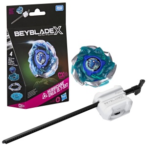 BEYBLADE X LET IT RIP SET LANSATOR SI ROATA HURRICANE ENLIL IS 7-55T - Img 5