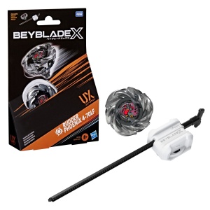 BEYBLADE X LET IT RIP SET LANSATOR SI ROATA RUDDER PHOENIX 4-70LF - Img 5