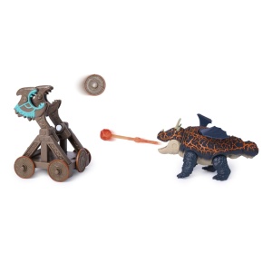 CUM SA ITI DRESEZI DRAGONUL INCERCAREA FLACARII SET DE JOACA CATAPULTA EXPLOZIE SI DRAGONUL GRONCKLE - Img 9