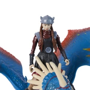 CUM SA ITI DRESEZI DRAGONUL INCERCAREA FLACARII SET DRAGON DEADLY NADDER SI FIGURINA ASTRID - Img 5