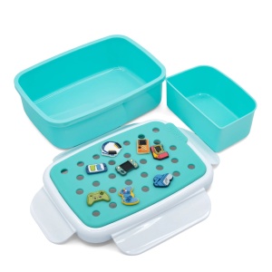 CUTIE LUNCH BENTO CHARM, MELII, BLUE - Img 2