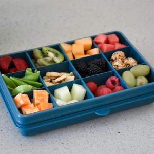 CUTIE SNACK 12 COMPARTIMENTE, MELII LUXE, BLUE - Img 2