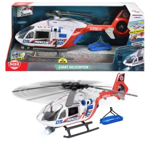 DICKIE ELICOPTER AIRBUS INTERACTIV CU LUMINI SI SUNETE 54CM