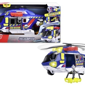 DICKIE TOYS ELICOPTER CU LUMINI SI SUNETE 39CM